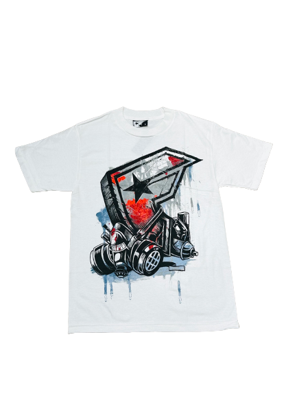 Famous T-shirt Wasteland white