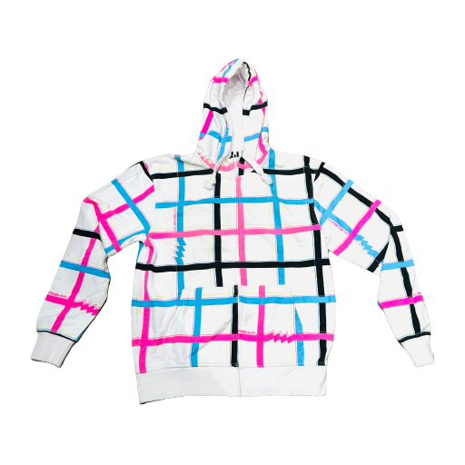 Quiksilver Zip Hoodie Wonderland White