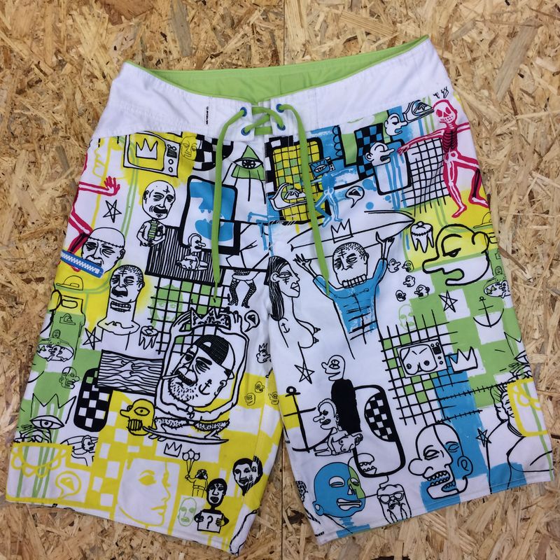 Quiksilver Boardshort Off the Lip white