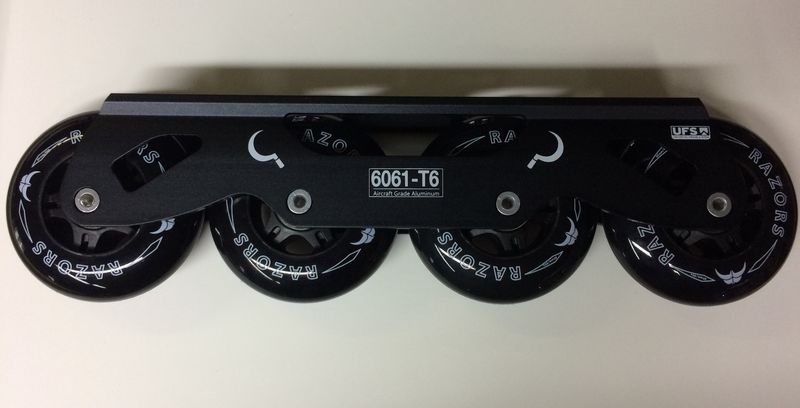 GC FSK Aluminium Frame 80mm Complete Setup black