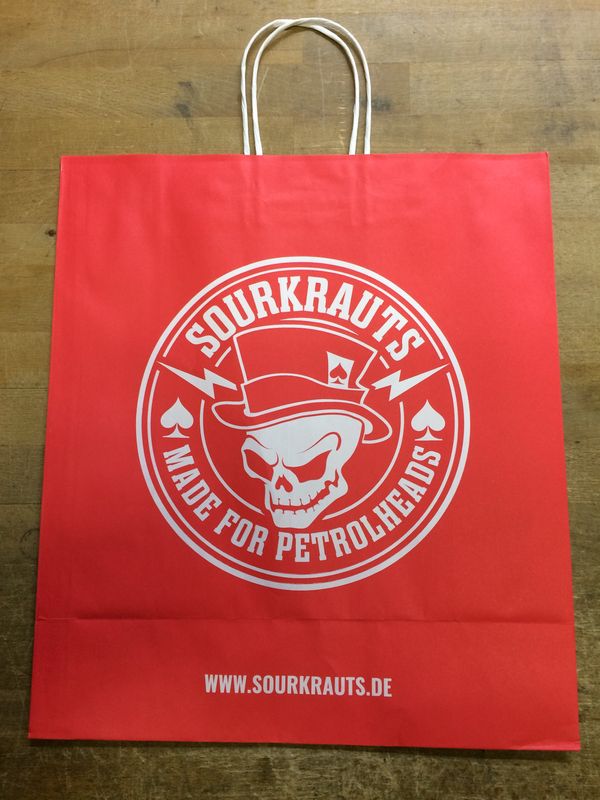 Sourkrauts Papiertüte red