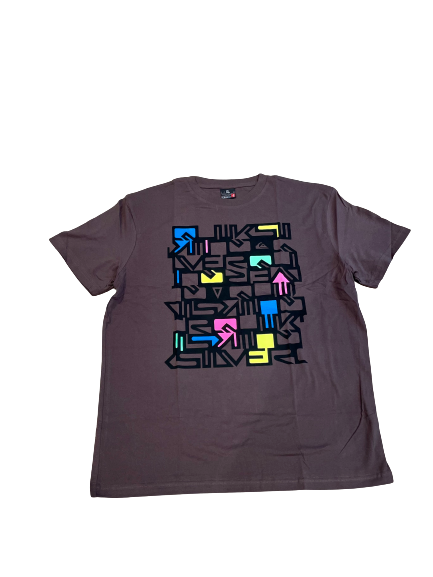 Quiksilver T-shirt I bleeker chocolate
