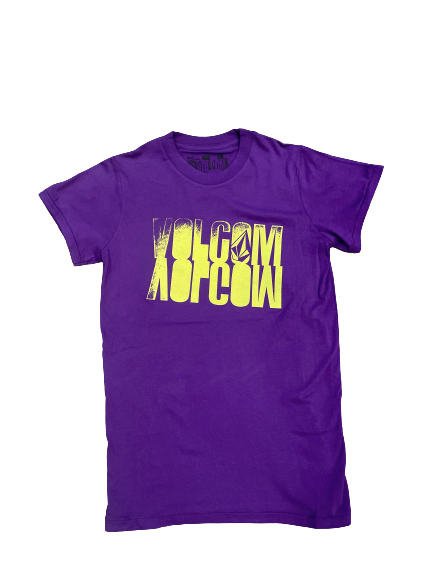 Volcom Girls T-shirt Burning Out purple