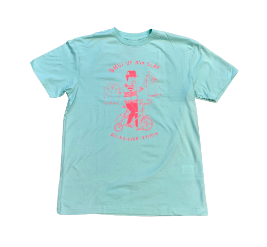 Quiksilver T-shirt Mad Waxer turquoise