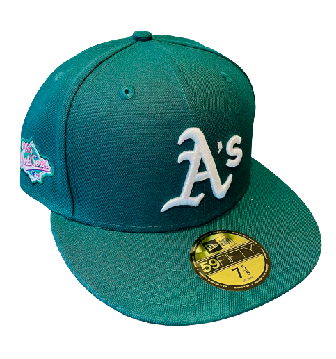 New Era Cap 59 Fifty Oakland Athletics World Series Green X World skateshop