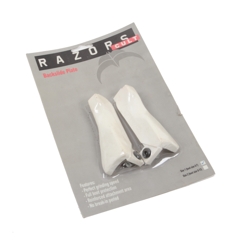Razors Backslide Plate Cult White