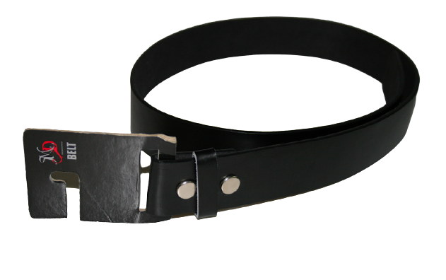 Masterdis Leather Belt Black
