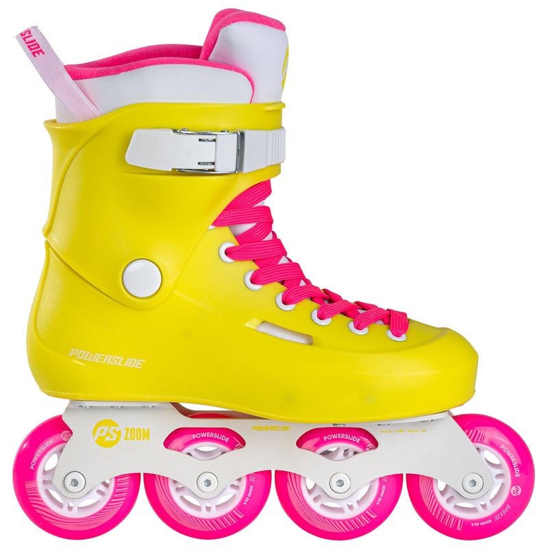 Powerslide Skates Zoom Neon Yellow 80