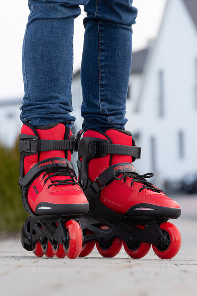 Powerslide Kids Skates Rocket Red adj.