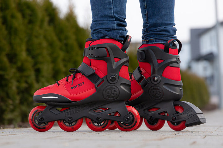 Powerslide Kids Skates Rocket Red adj.