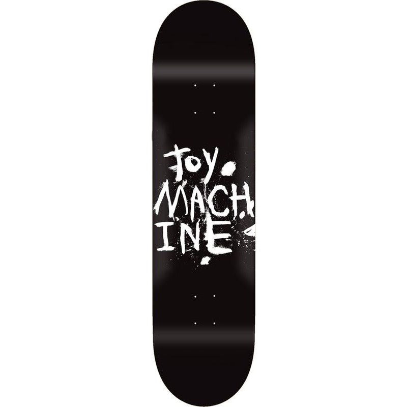 Toy Machine Skateboard Deck Paint Black 8.25''