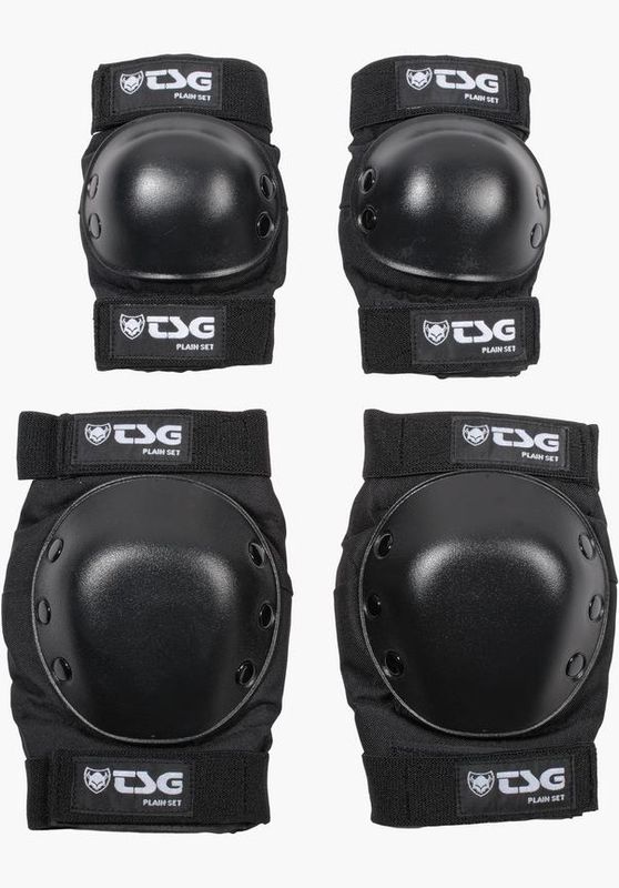 TSG Protection Set Junior Plain black
