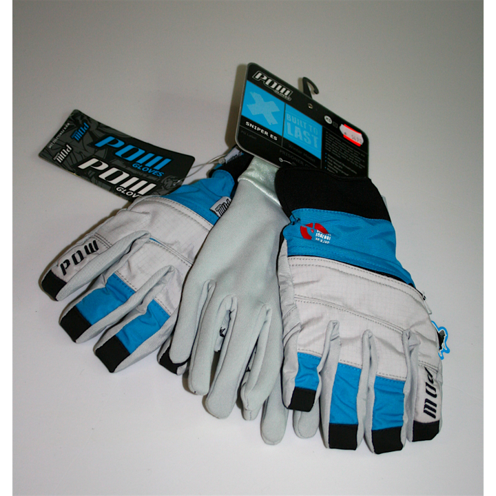 Pow Gloves Sniper es blue/grey