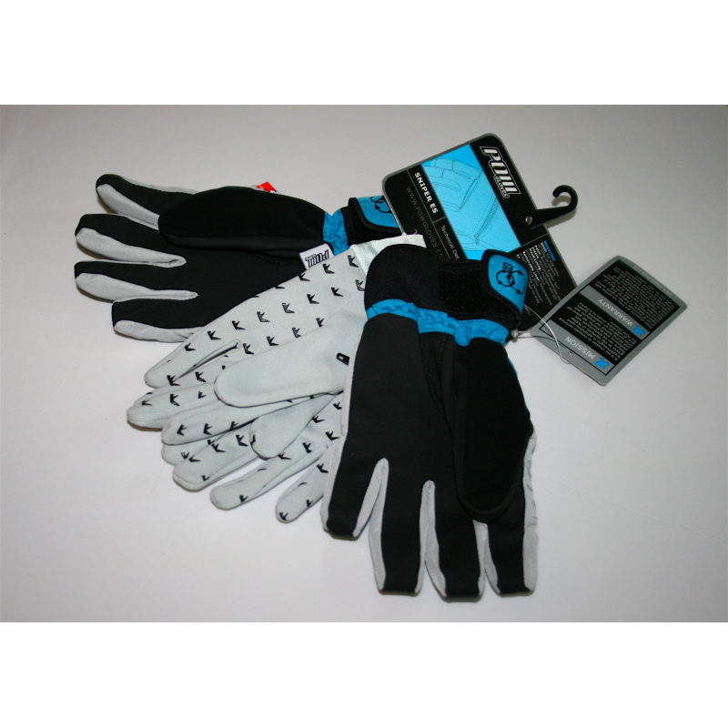 Pow Gloves Sniper es blue/grey