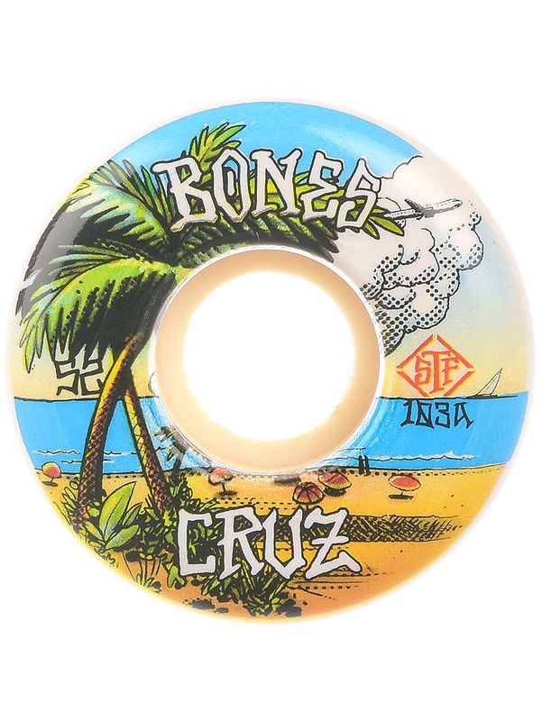 Bones Wheels STF Cruz Buena Vida 103A V2 Locks 52mm