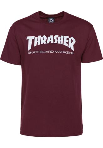 Thrasher Skate Mag T-Shirt maroon