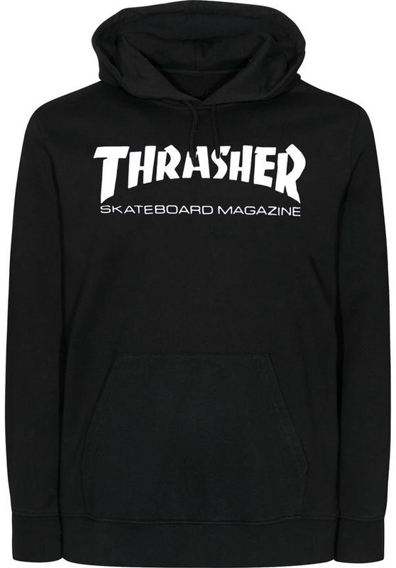 Thrasher Hoodie Skate Mag black