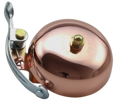 Crane Bell Co. Suzu Fahrradklingel mit Steel Band Mount - Copper