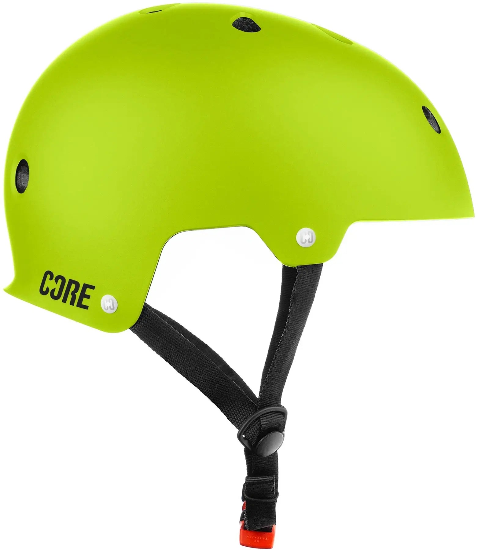 action fahrradhelm Core Action Sports Helm neon grün – X-World skateshop