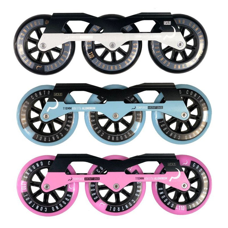 GC TriSkate Frame V3 110mm 85A Complete Setup lightblue/black