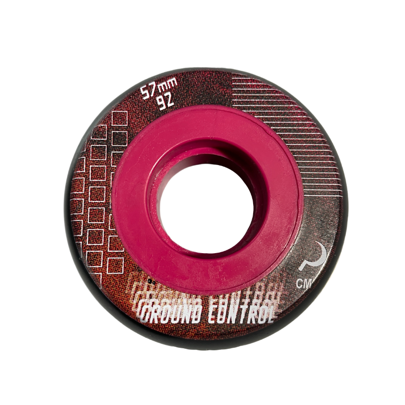 GC Wheel 57mm 92A black purple