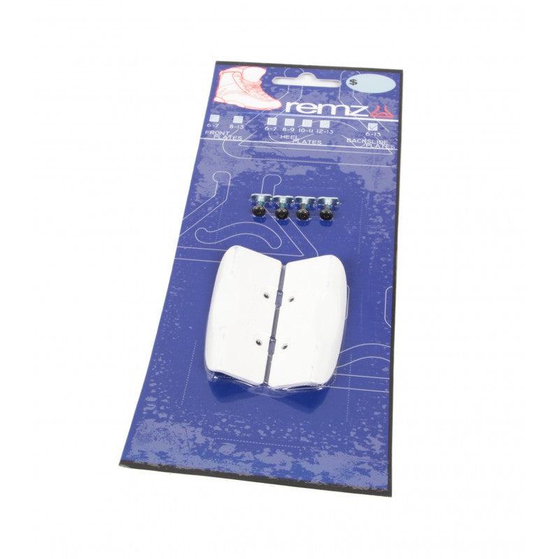 Remz Backslide Plate 2 White
