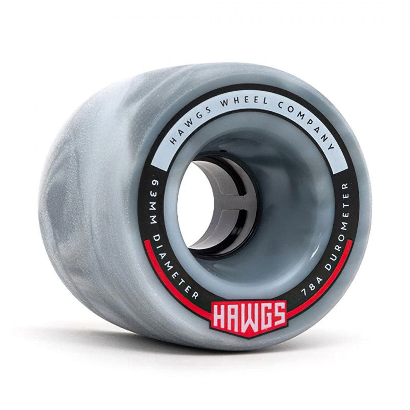 Hawgs Wheels Fattie 78A 63mm grey/white