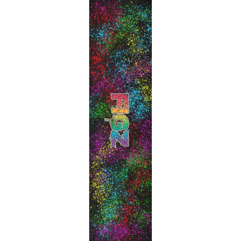 Figz Collection XL Stunt Scooter Griptape Rainbow Drip