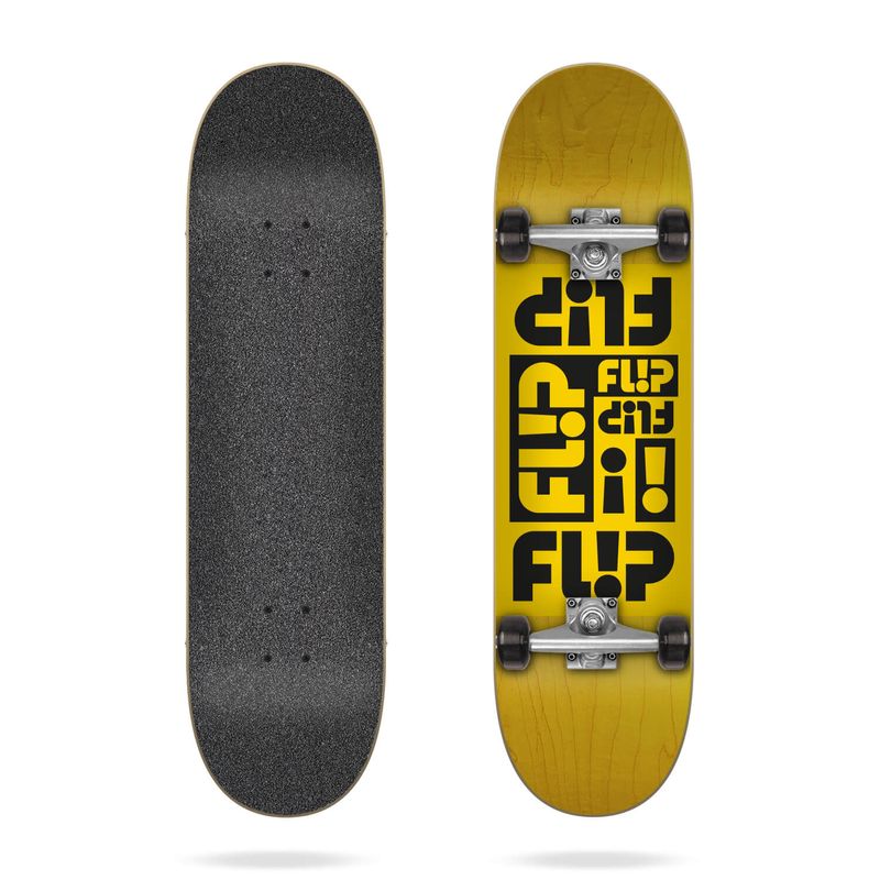 Flip Complete Skateboard Multi Odyssey Yellow 7.87''