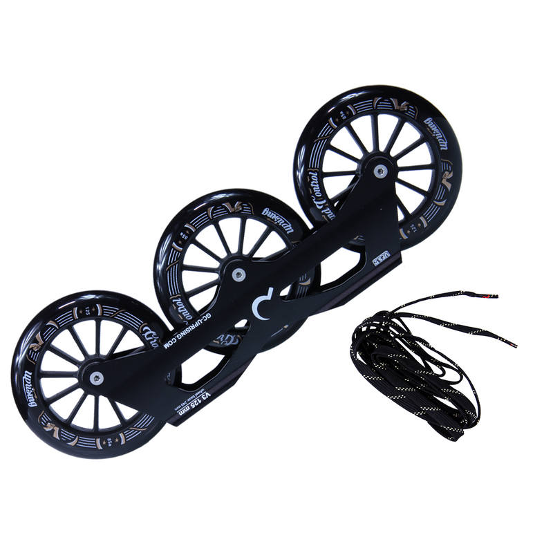 GC TriSkate Frame V3 125mm 85A Complete Setup black