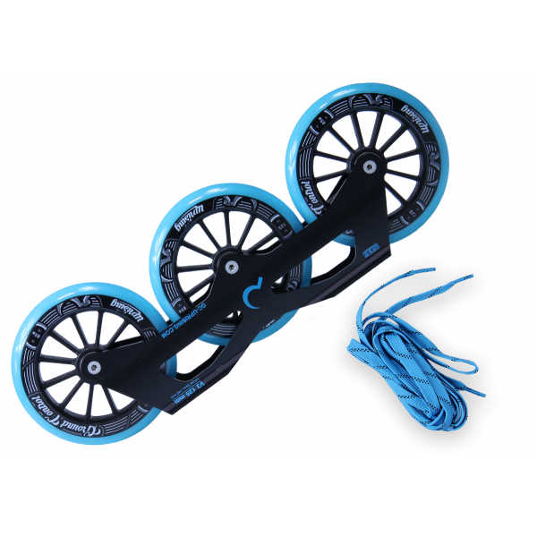 GC TriSkate Frame V3 125mm 85A Setup turquoise