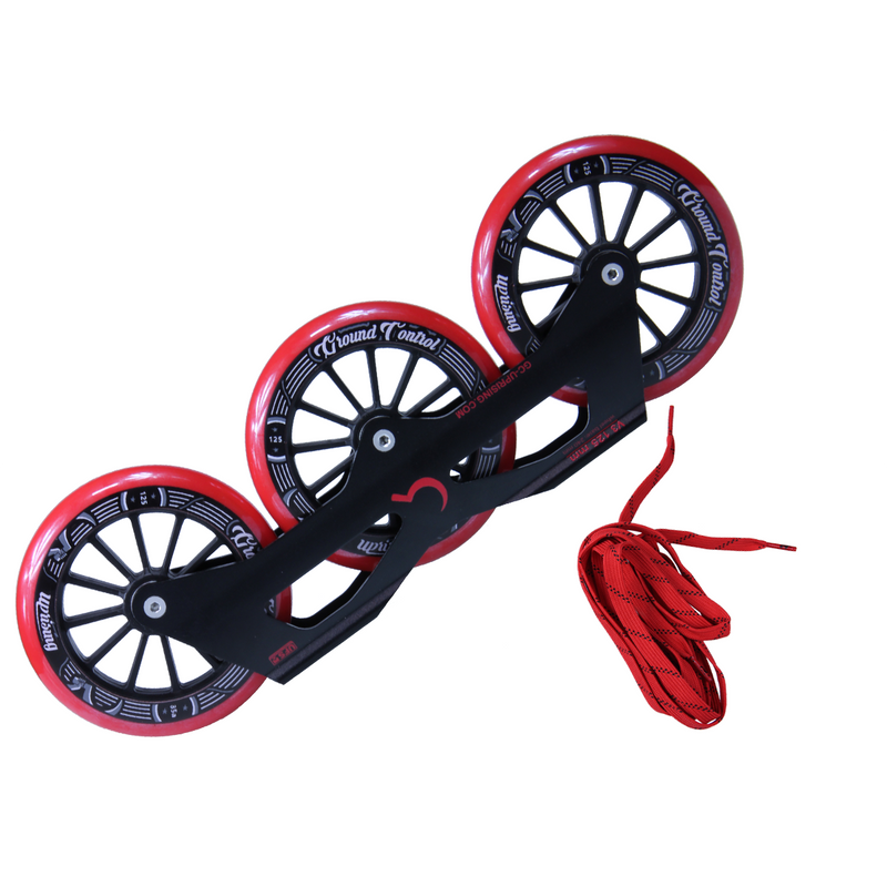 GC TriSkate Frame V3 125mm 85A Setup red