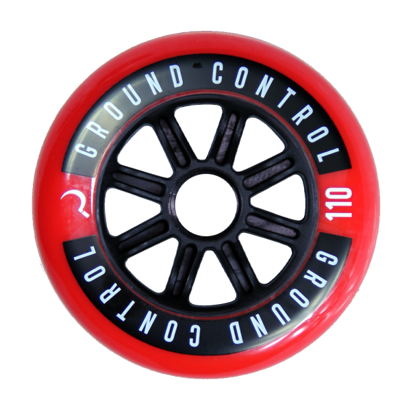 GC Wheels 3-pack red/black 110mm 85A