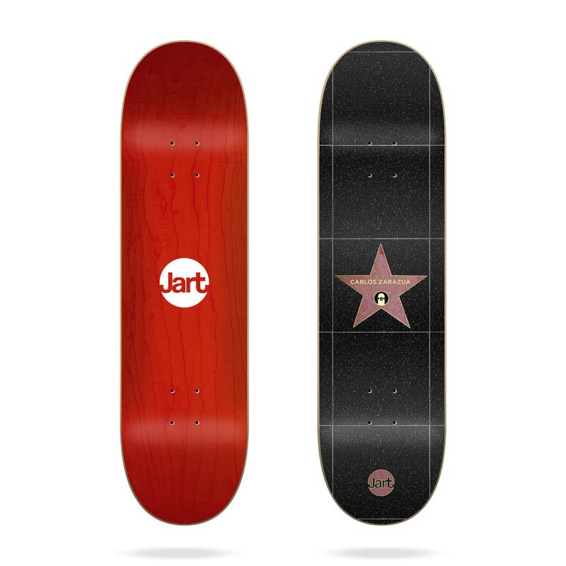 Jart Skateboard Deck Fame Walk Carlos Zarazua 7.75''