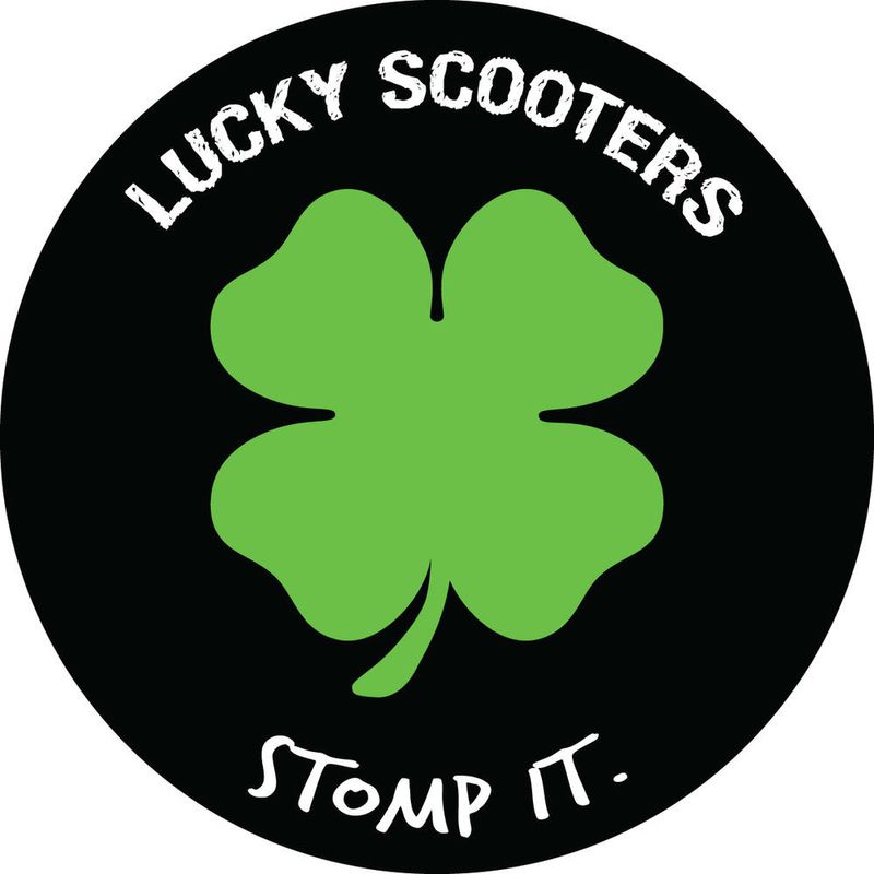 Lucky Scooter Sticker Stomp It