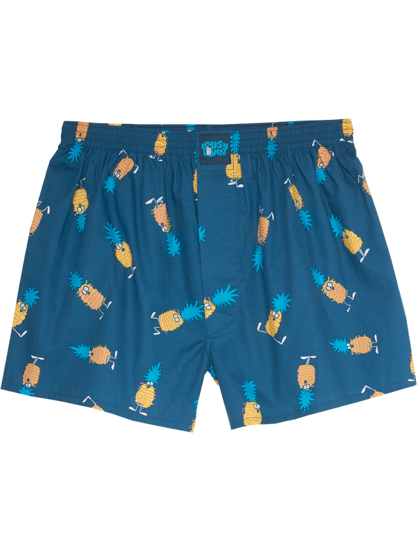 Lousy Livin Boxershorts pineapple blue dive