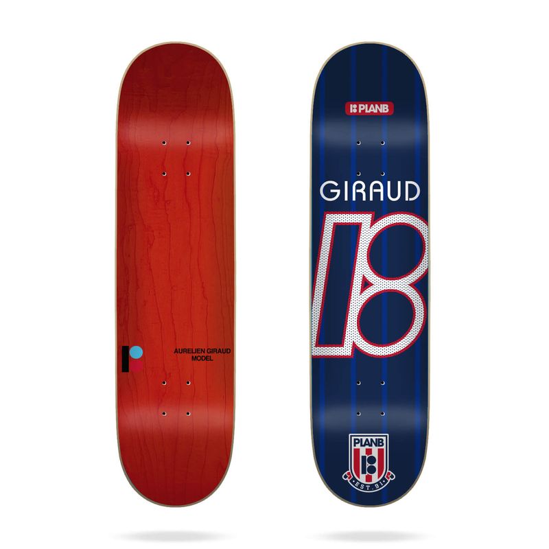 Plan B Skateboard Deck College Aurelien 8.0''