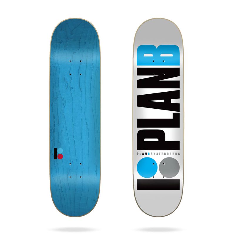 Plan B Skateboard Deck Team Blue 8.25''