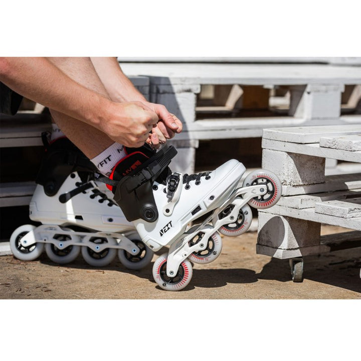 Powerslide Skates Next Black White 90