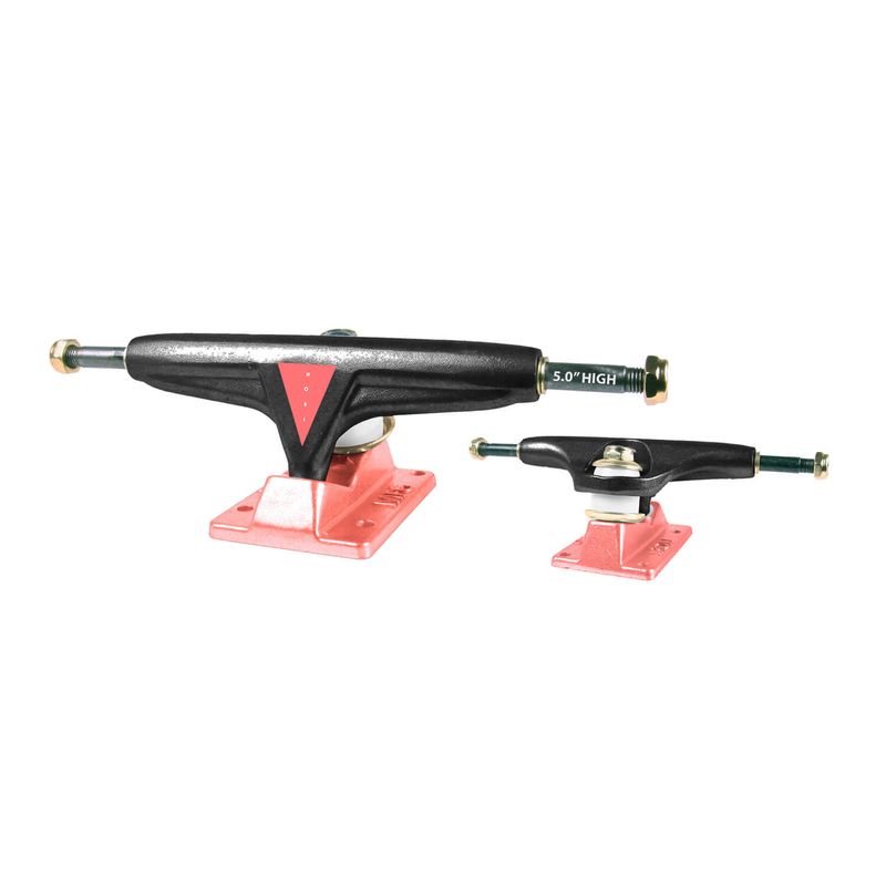 Iron Skateboard Truck High Coral 5.0''