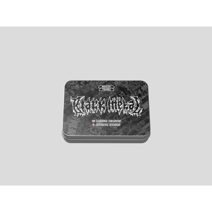 Rockin' Frames Bearings Black Metal 20-pack