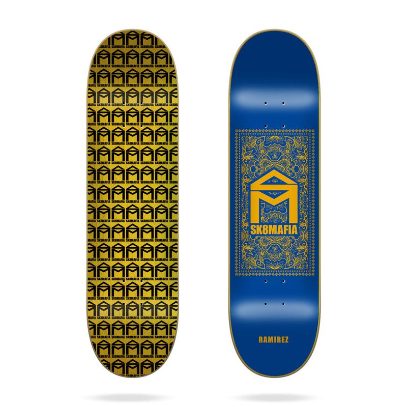Sk8Mafia Skateboard Deck Ramirez Bandana 8.5''