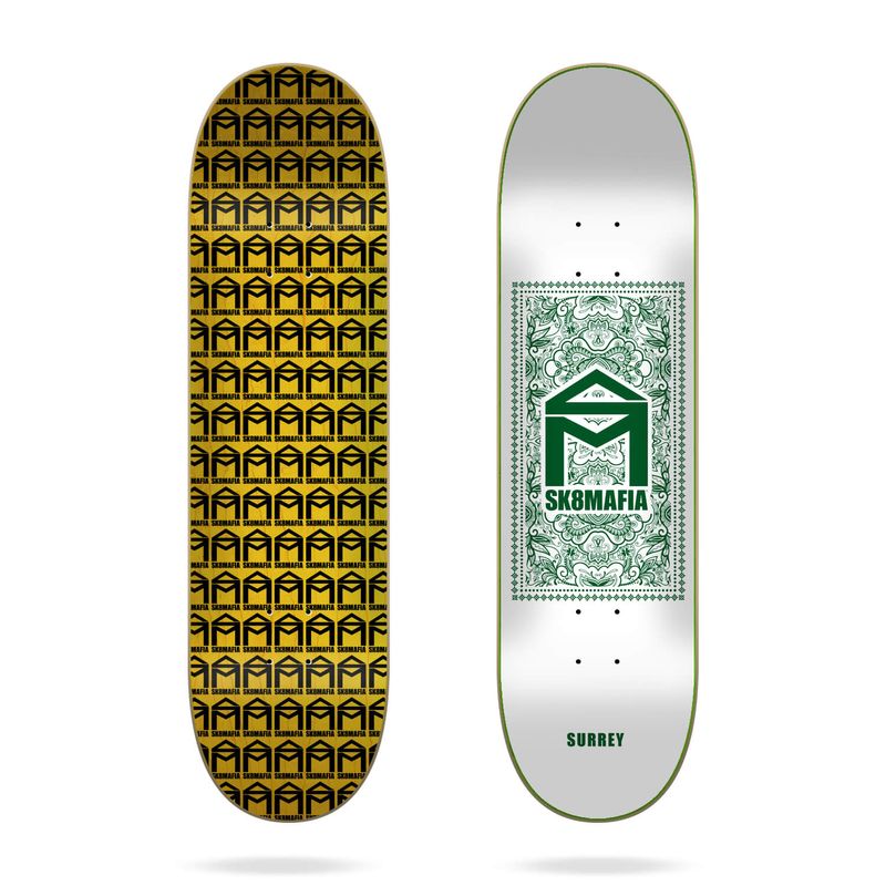 Sk8Mafia Skateboard Deck Surrey Bandana 8.25''