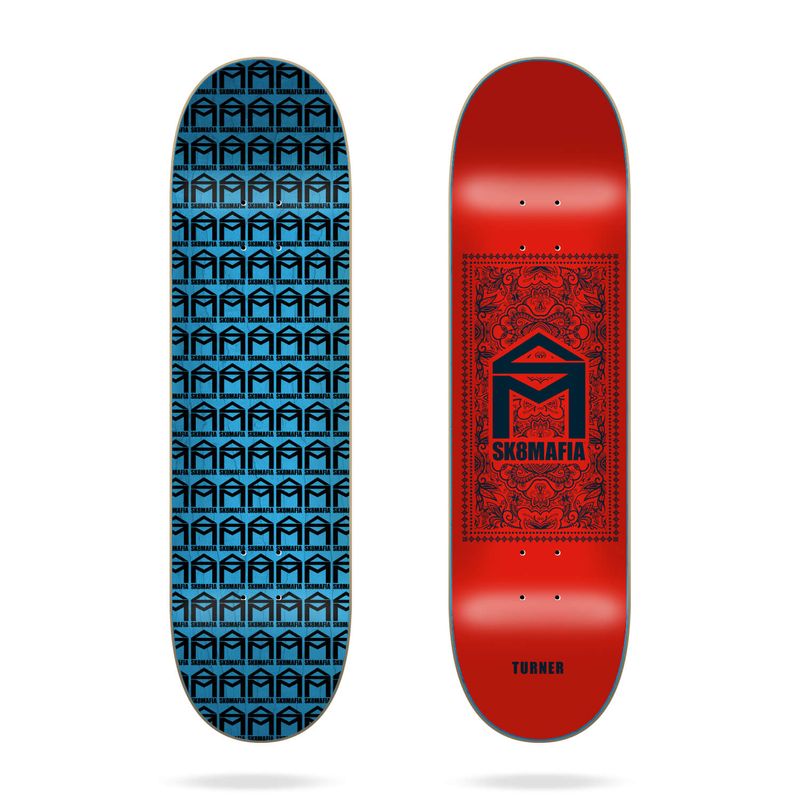 Sk8Mafia Skateboard Deck Turner Bandana 8.1''