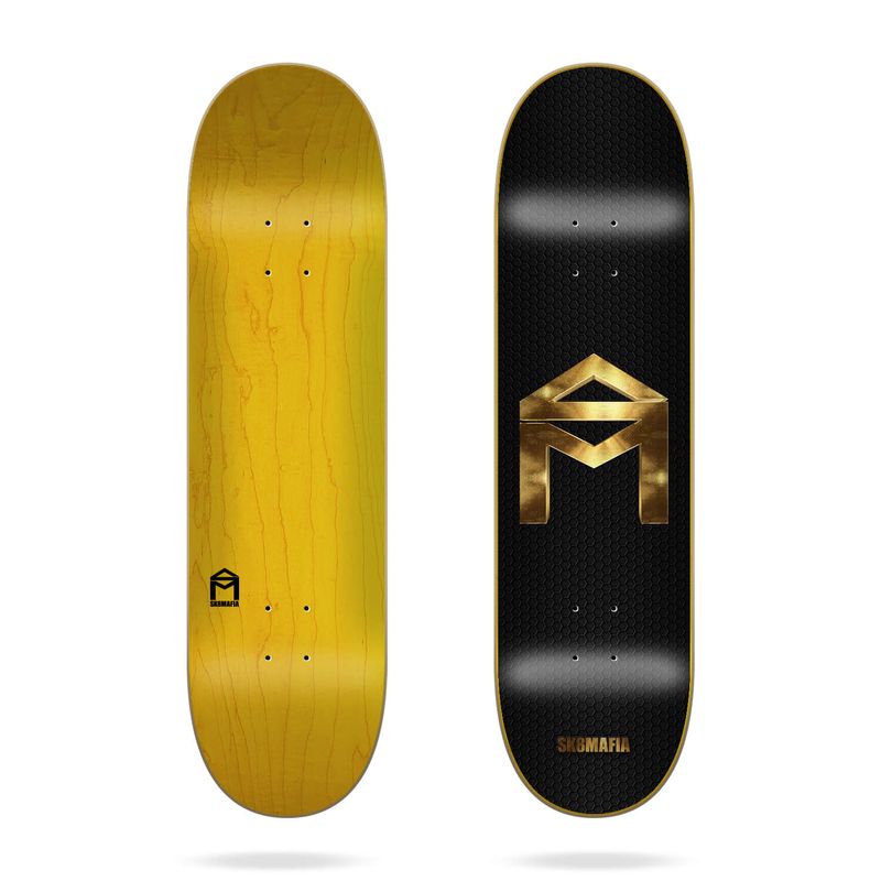 Sk8Mafia Skateboard Deck Gold 8.25''