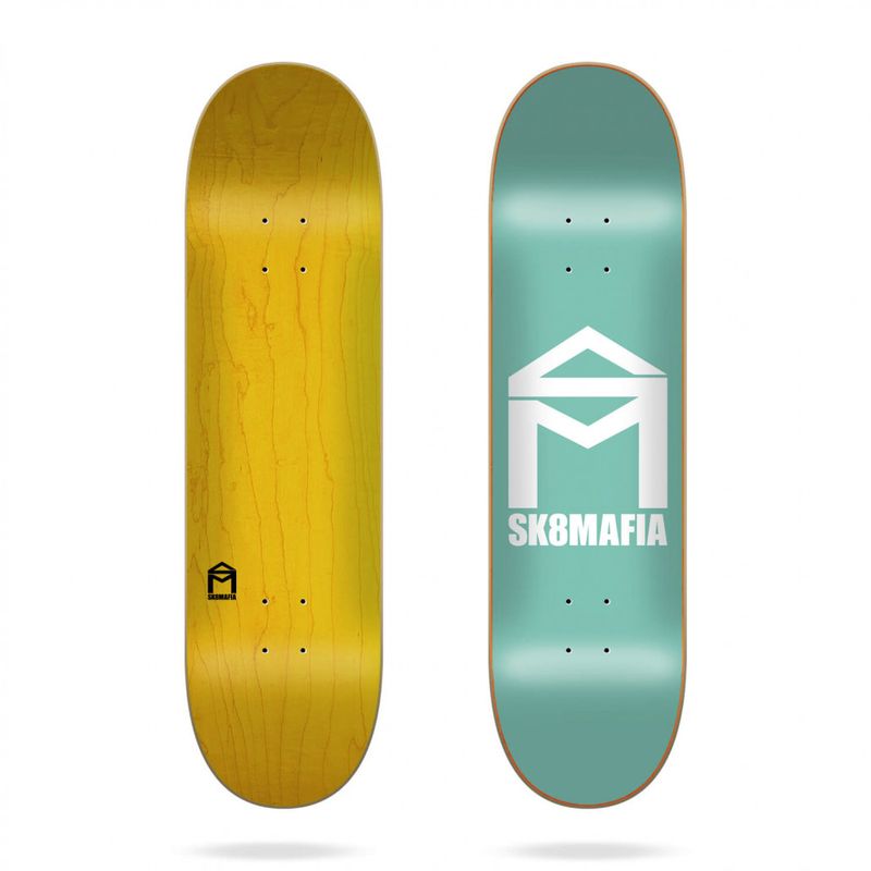 Sk8Mafia Skateboard Deck House Logo Fluor 8.0"