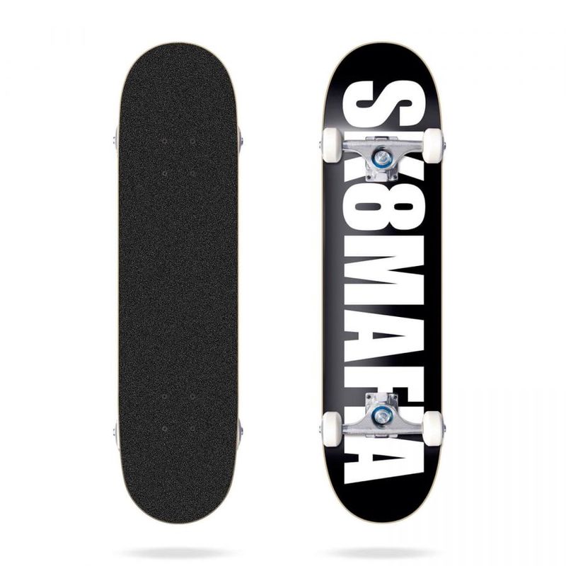 Sk8Mafia Complete Skateboard OG Logo black 7.87''