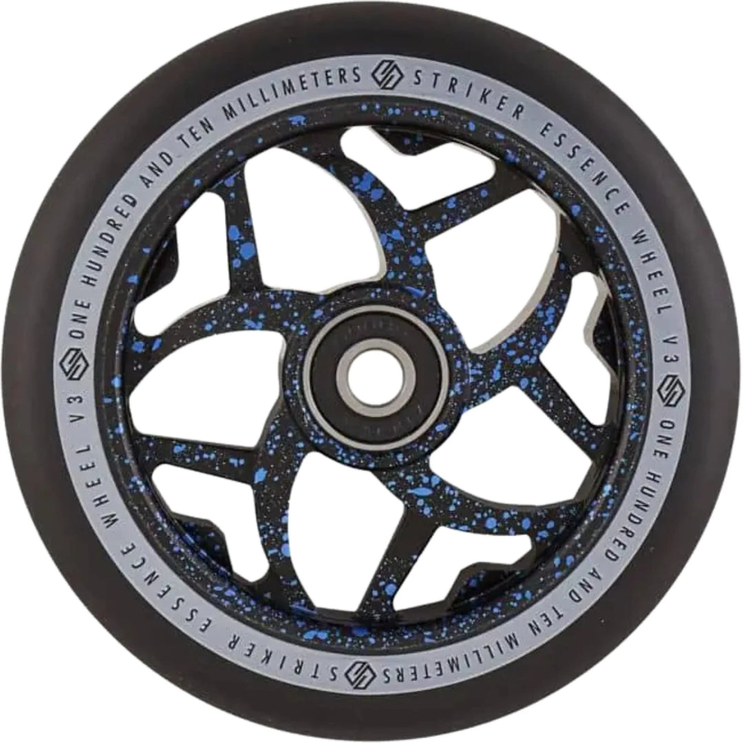 Striker Essence Wheel V3 Splash Black PU - Black/Blue