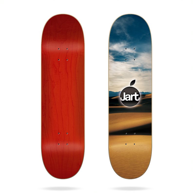 Jart Skateboard Deck Orange 8.0''