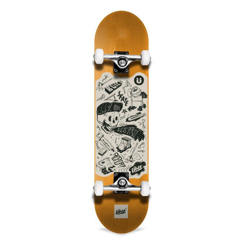 Über 3-Star Complete Skateboard DIY 7.0''